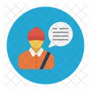 Deliveryboy Avatar Text Icon