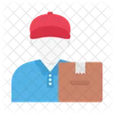 Deliveryboy Parcel Delivery Icon