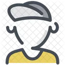 Courier Delivery Man Driver Icon