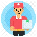 Delivery Guy Courier Boy Delivery Boy Icon