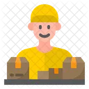 Delivery Boy Delivery Man Avatar Icon