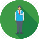 Delivery Boy Courier Icon