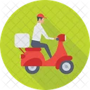 Delivery Boy Courier Icon