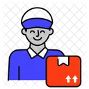 Delivery Boy Delivery Man Parcel Icon