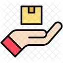 Delivery by hand  Icon
