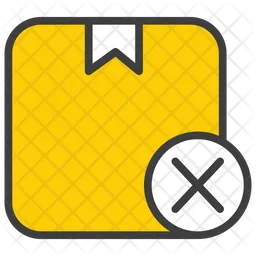 Delivery cancel  Icon