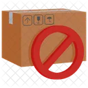 Delivery canceled  Icon