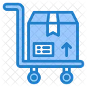Delivery Cart Delivery Trolley Icon