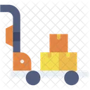 Delivery Cart Shipping Boxes Icon