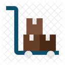 Delivery Cart Shipping And Delivery Packaging Icon