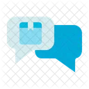 Chat Truck Delivery Icon
