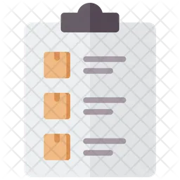 Delivery Checklist  Icon