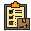 Delivery Checklist  Icon