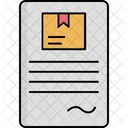 Delivery Checklist Delivery Note Delivery Order Icon