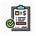 Evaluation Requisition Budget Icon