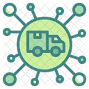 Delivery Connection  Icon