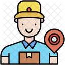 Delivery courier  Icon