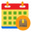 Delivery Date Calendar Datetime Icon