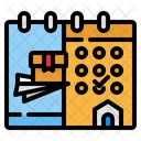 Delivery Date Delivery Calendar Icon