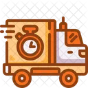 Delivery Deadline Delivery Truck Sipping Truck Icon