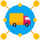 Delivery Distribution  Icon