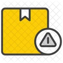 Parcel Error Package Warning Package Alert Icon