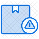 Parcel Error Package Warning Package Alert Icon