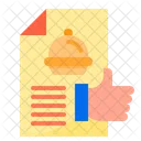 Like Delivery Food Icon