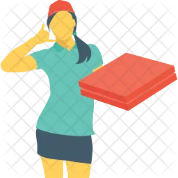 Delivery Girl  Icon