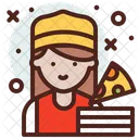 Delivery Girl  Icon
