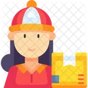 Delivery Girl  Icon