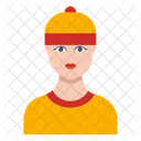 Deliverygirl Female Professional Icon