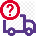 Delivery Help Truck Question Delivery Question Icon