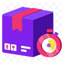 Courier Cargo Shipping Icon