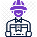 Delivery Man Business Icon