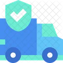 Delivery Insurance Truck Shipping Icon