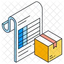 Delivery Invoice  Icon