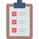 Clipboard Checklist Paper Icon