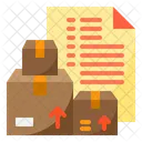 Delivery List Delivery File Icon