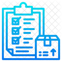 Delivery List Clipboard Check List Icon