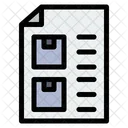 Delivery List  Icon