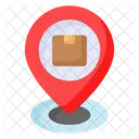 Delivery Location Parcel Icon