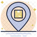 Parcel Location Map Pin Location Pointer Icon