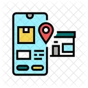 Delivery Location Pick Up Icon