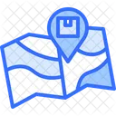 Duct Tape Map Location Icon