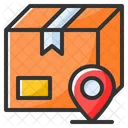 Delivery Location Location Package Icon