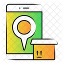 Delivery Location Logistics Transport Icon