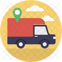 Delivery Location Shipment Icon