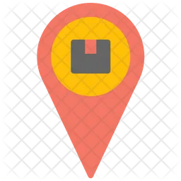 Delivery Location Pin  Icon