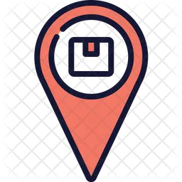 Delivery Location Pin  Icon
